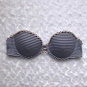 VS Stripe Push-Up Beach Bandeau